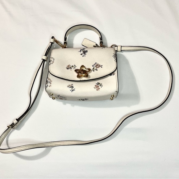 Coach Micro Tilly Top Handle Floral Crossbody